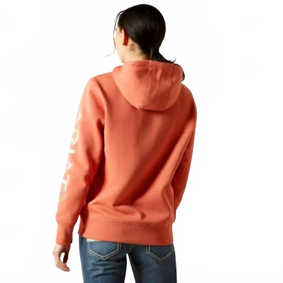 Buzo con capucha de mujer con estampado