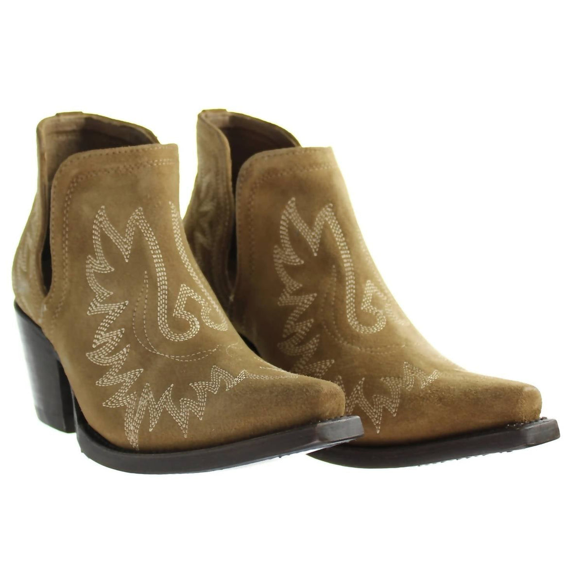 Botas de mujer de gamuza