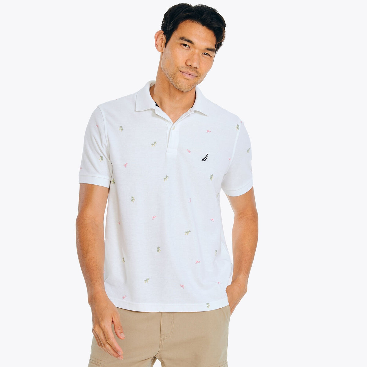 Polo de hombre con estampado