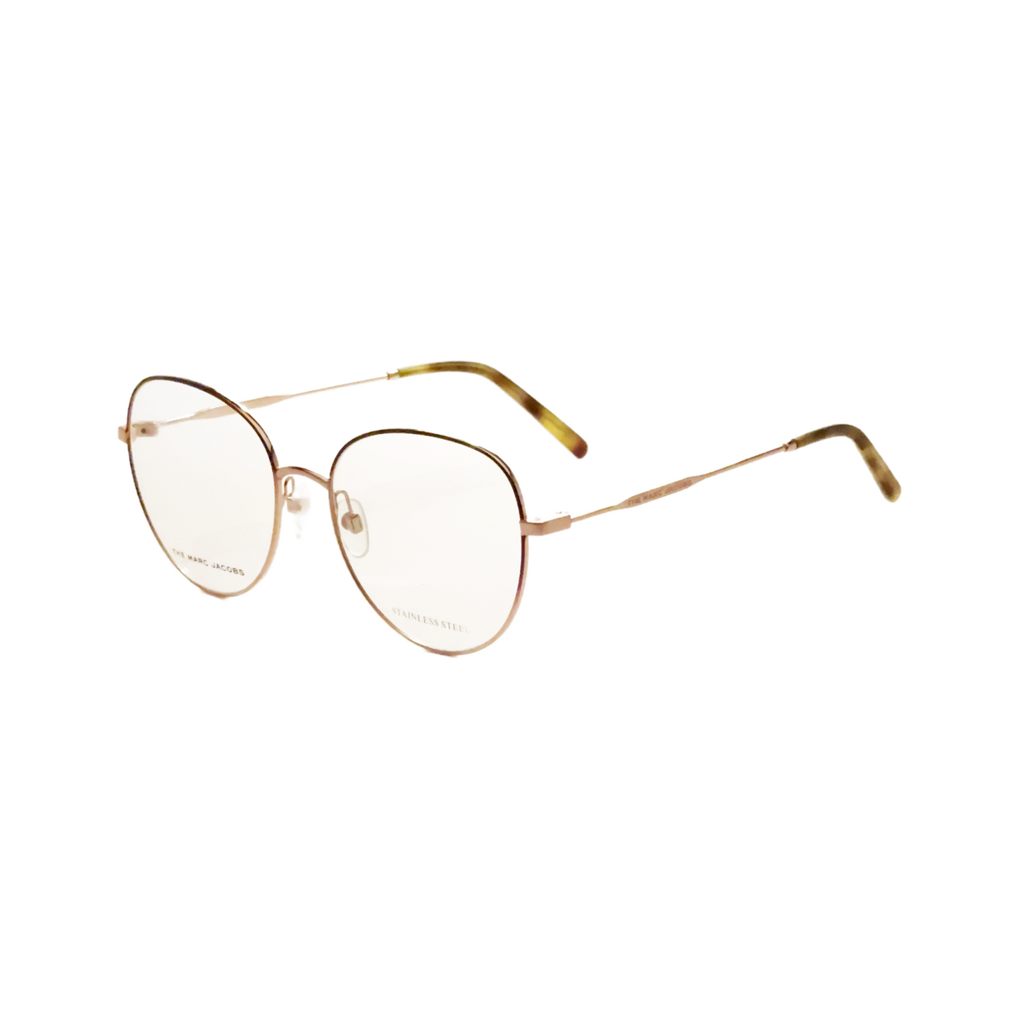 Gafas de sol de mujer 54 mm color café y dorado