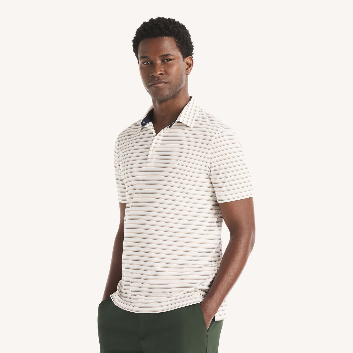 Polo de hombre a rayas