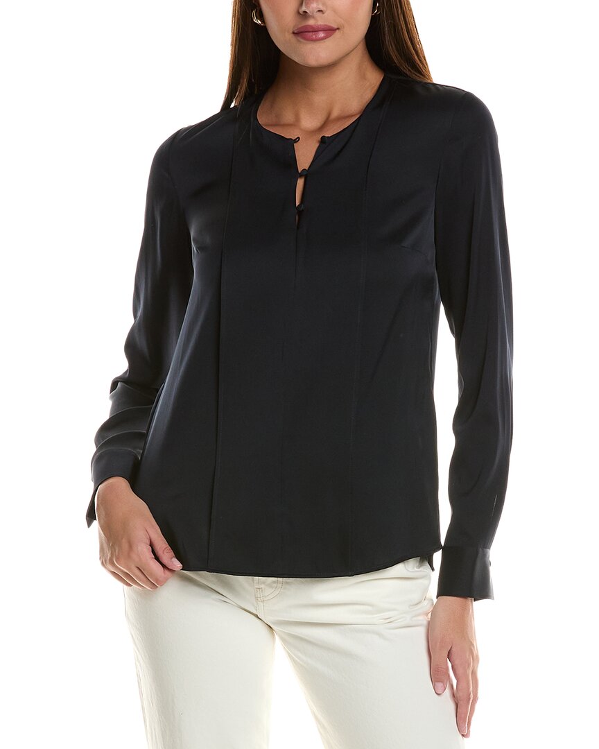 Blusa de mezcla de seda