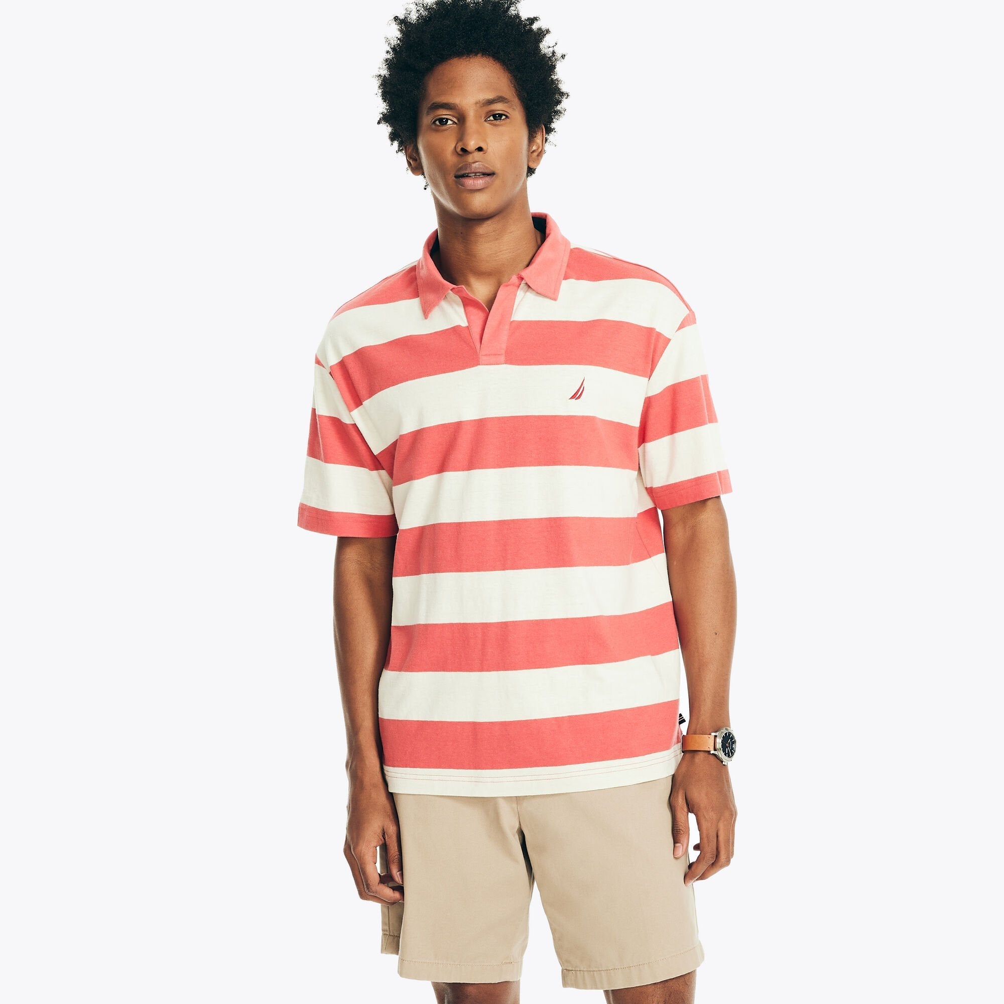 Polo de hombre a rayas