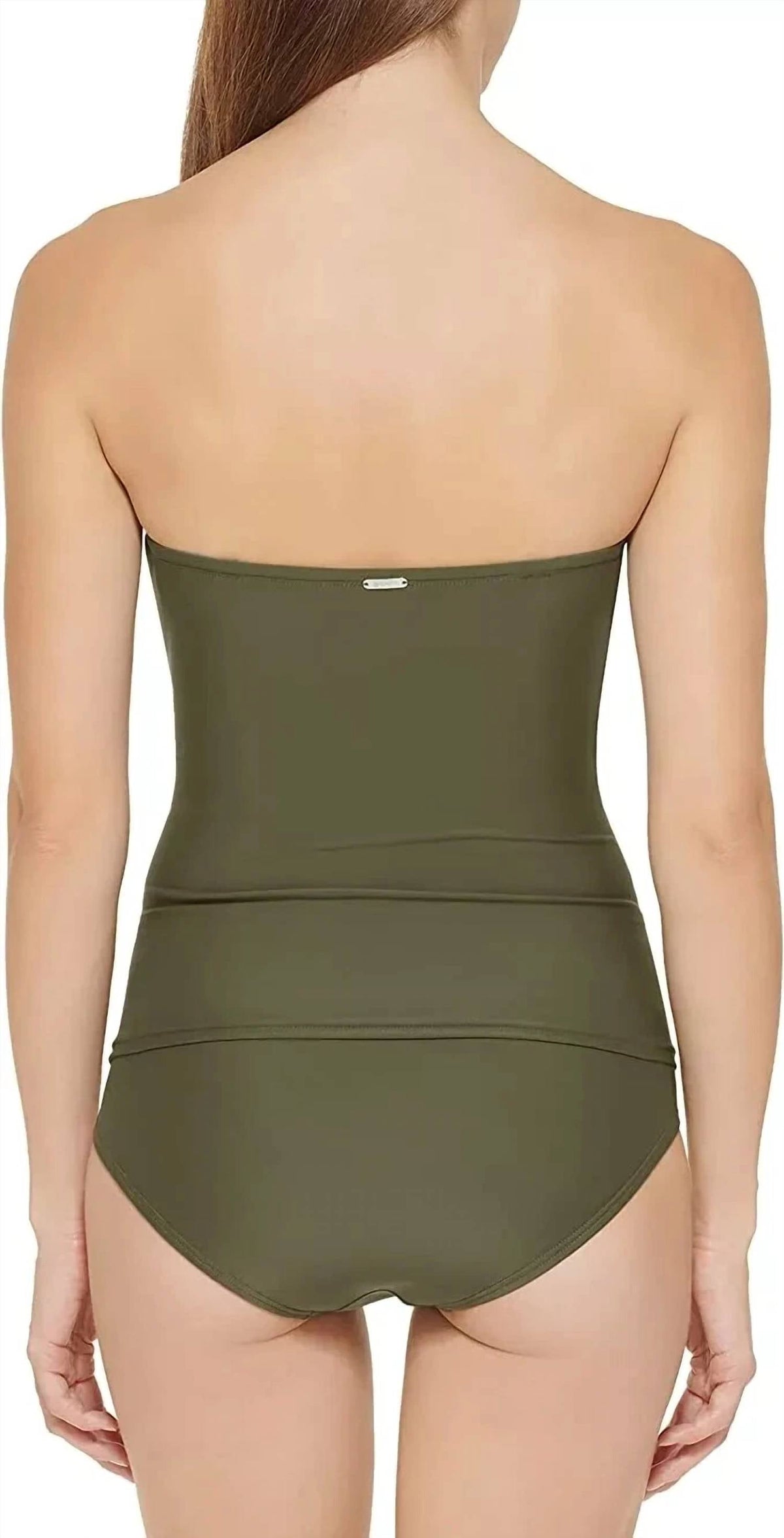 Tankini color verde