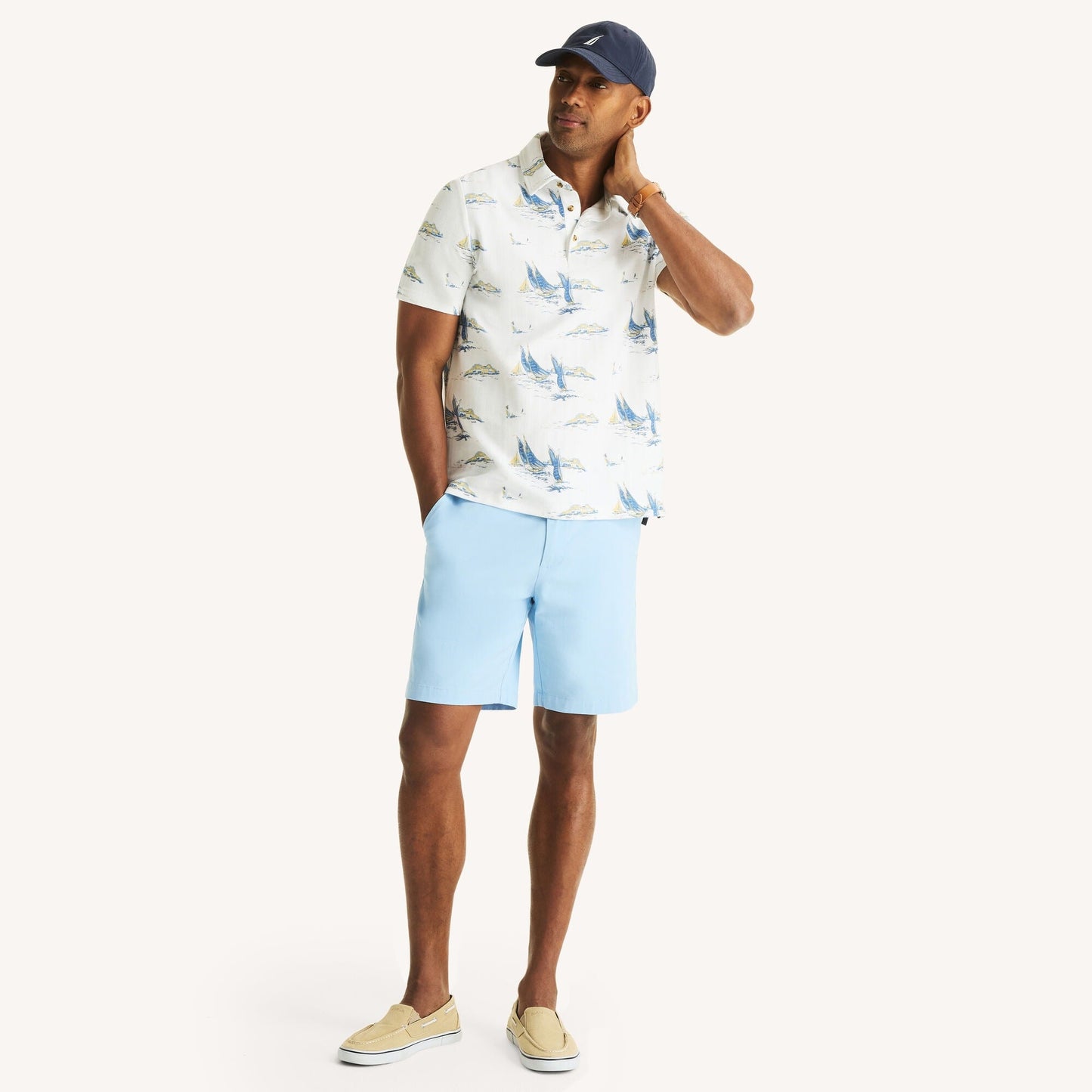 Polo de hombre con estampado