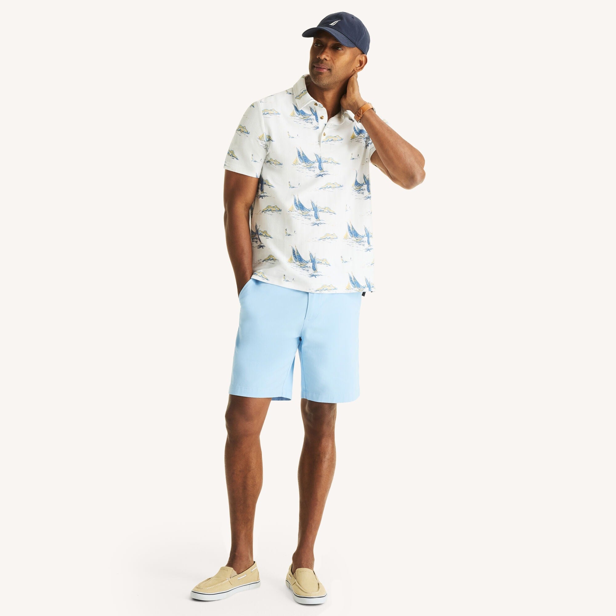 Polo de hombre con estampado