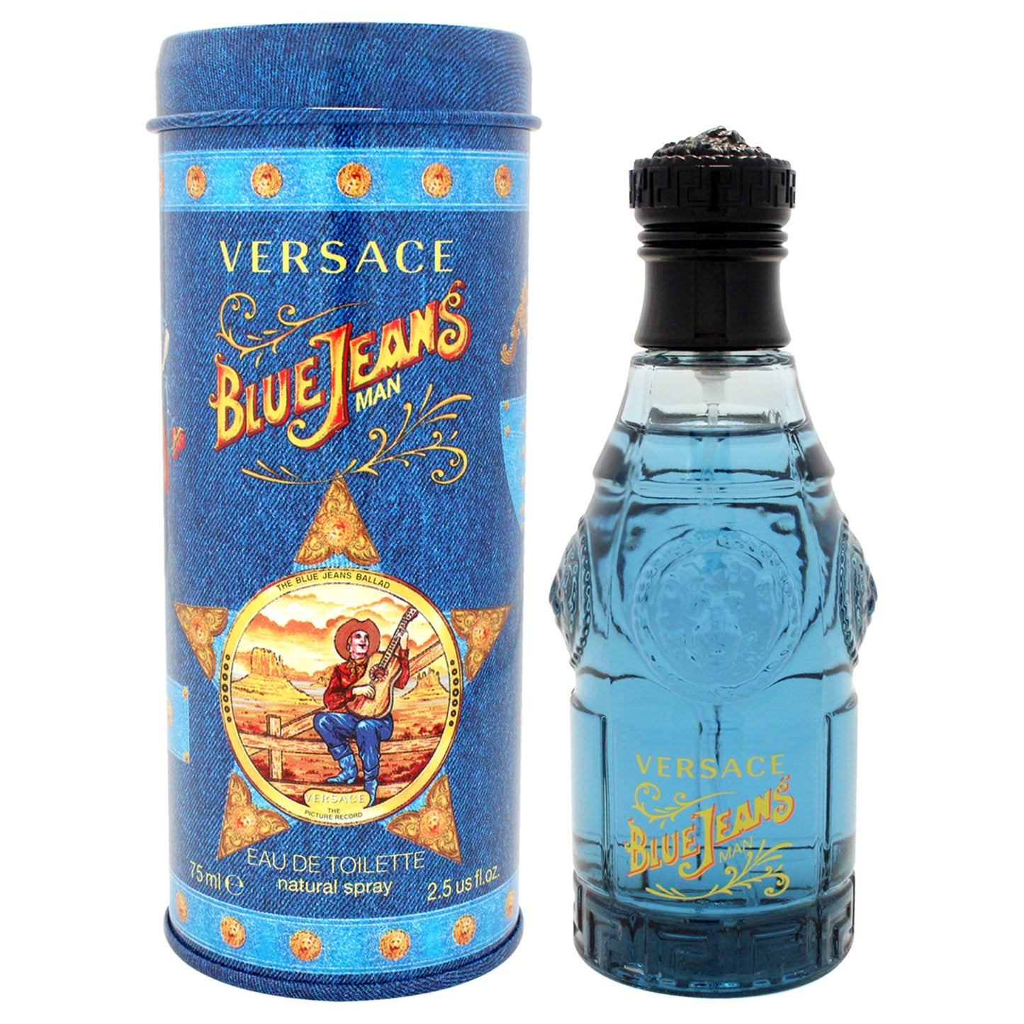 Perfume de hombre eau de toilette 2,5 oz