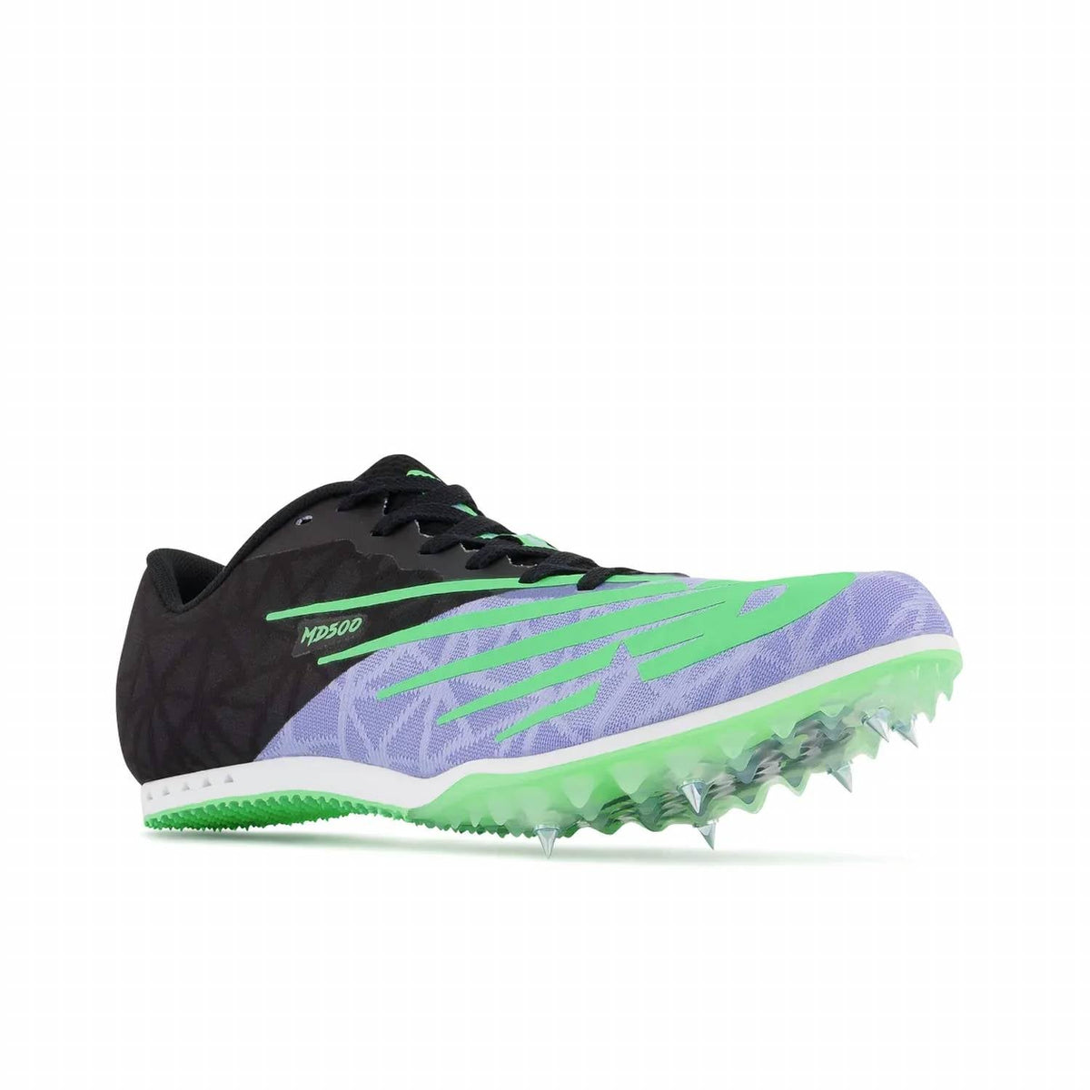 Zapatillas con clavos de hombre color violeta