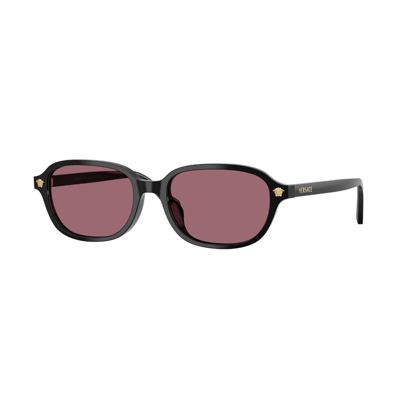 Gafas color negro y violeta