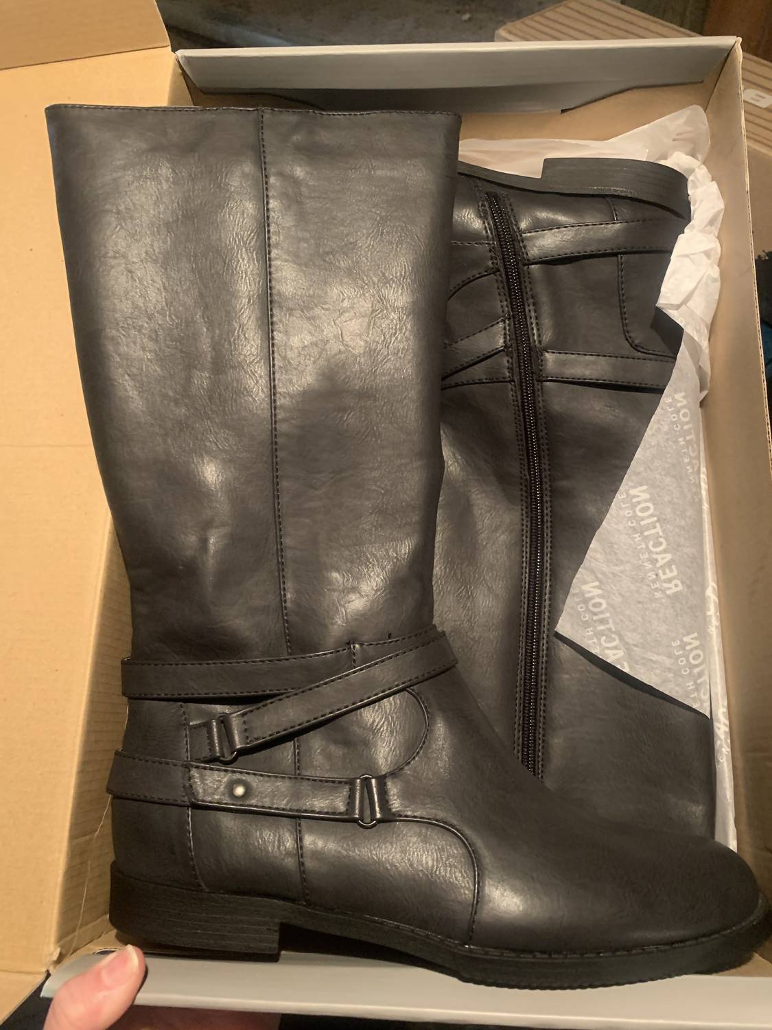 Botas para niña color negro