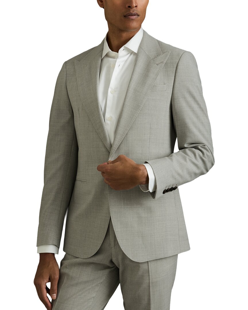 Blazer de mezcla de lana