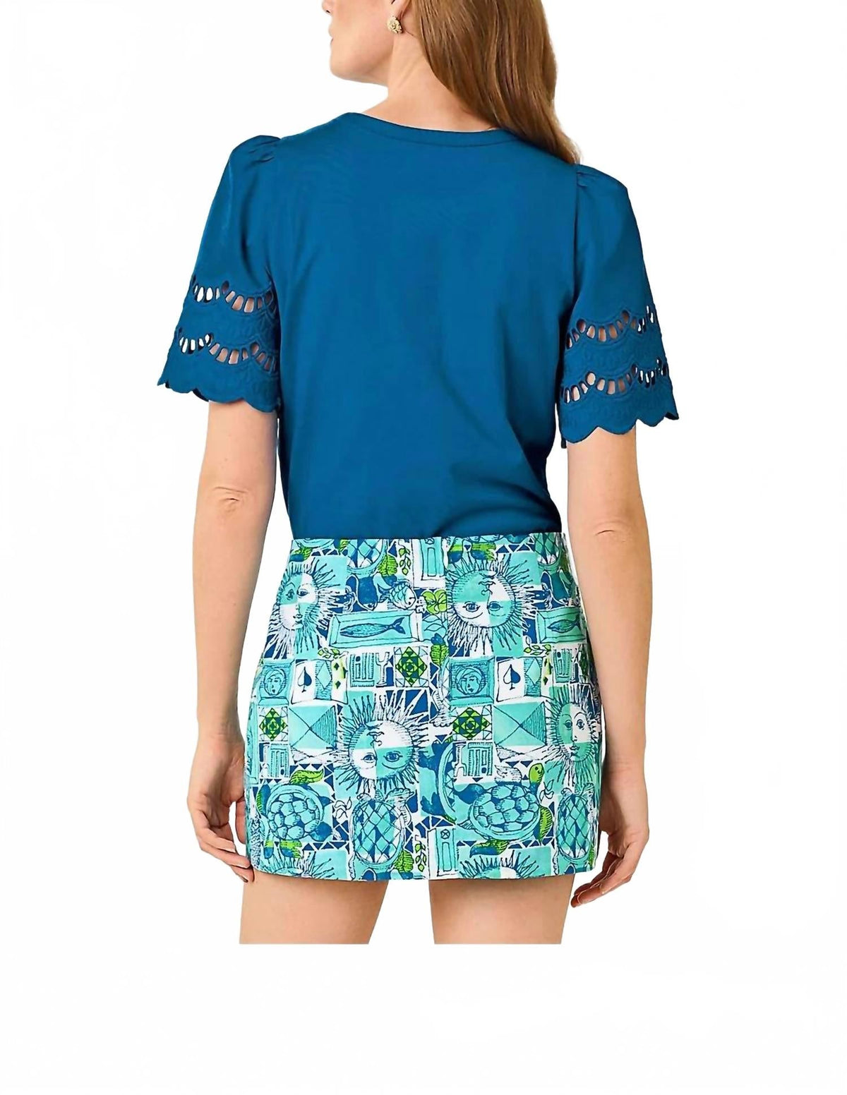 Top color azul