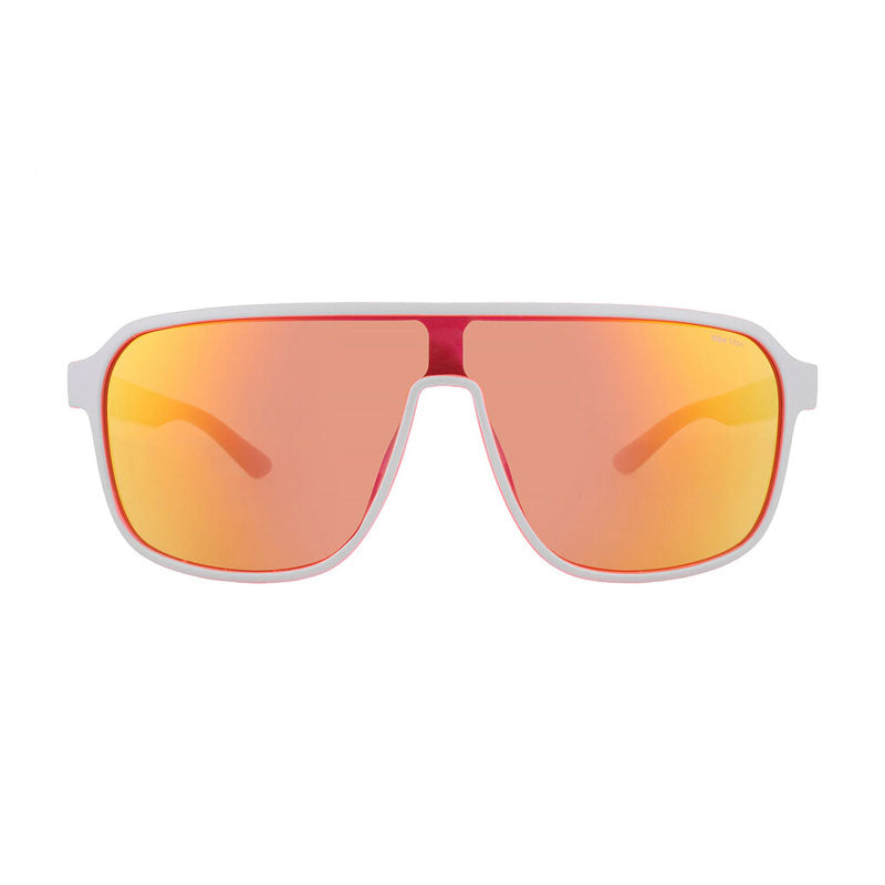 Gafas color gris y naranja