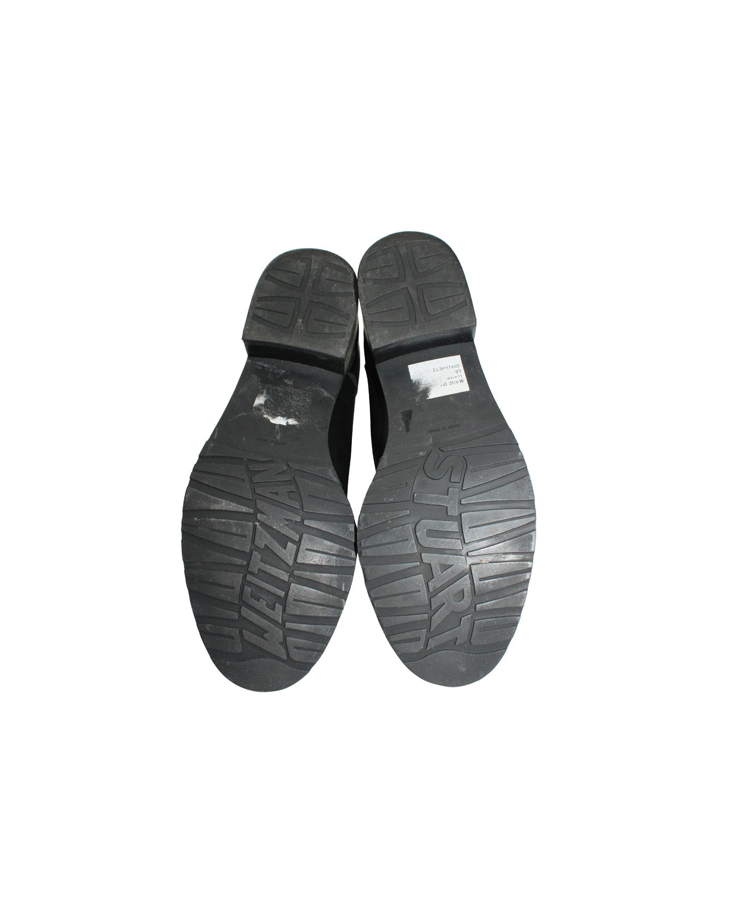 Botines de cuero color negro