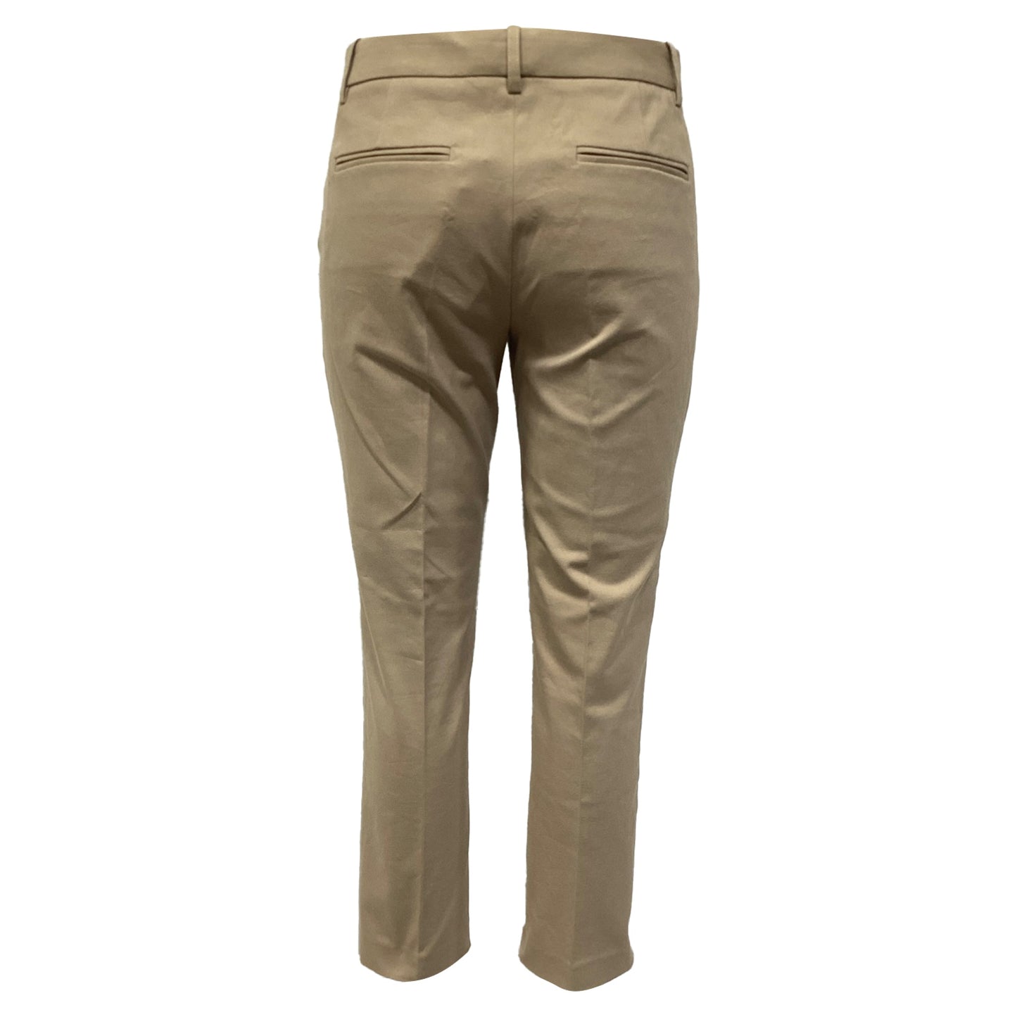 Pantalón de algodón color beige