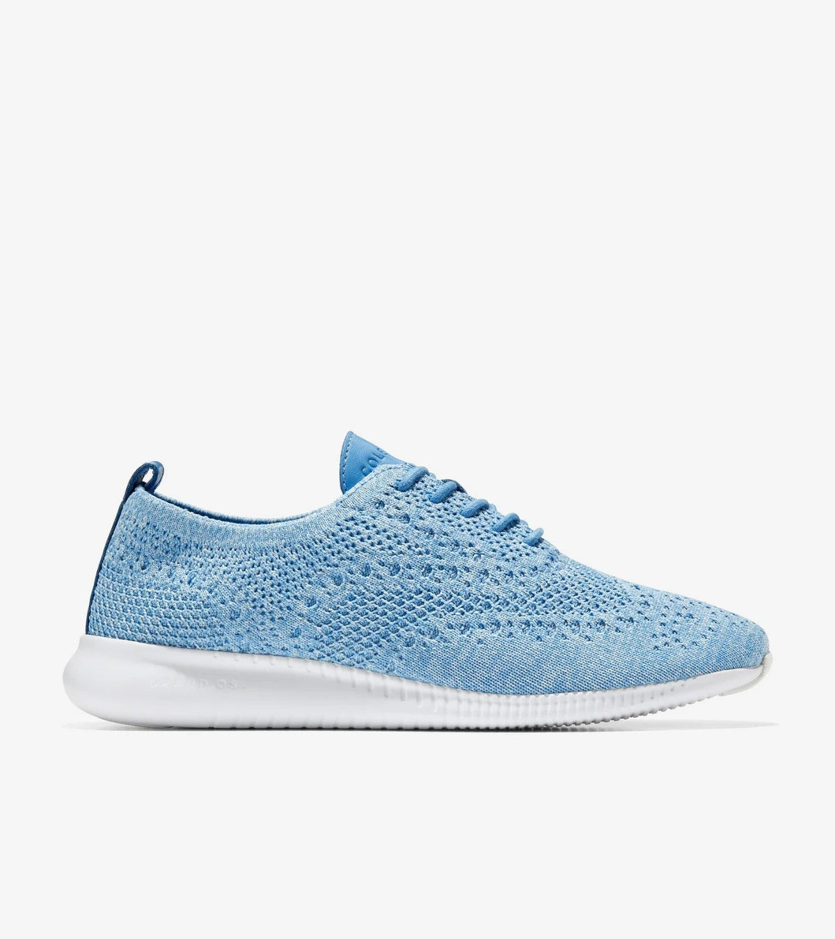 Zapatos de cordones de mujer color azul