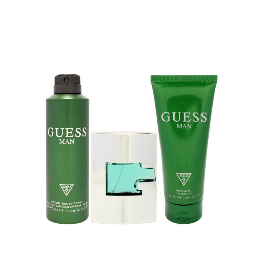 Gel de baño de hombre (3 unidades) 2,5 oz + 6 oz + 6,7 oz