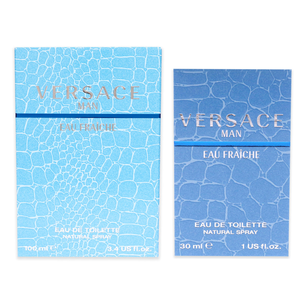 Perfume de hombre (2 unidades) eau de toilette 3,4 oz + 1 oz