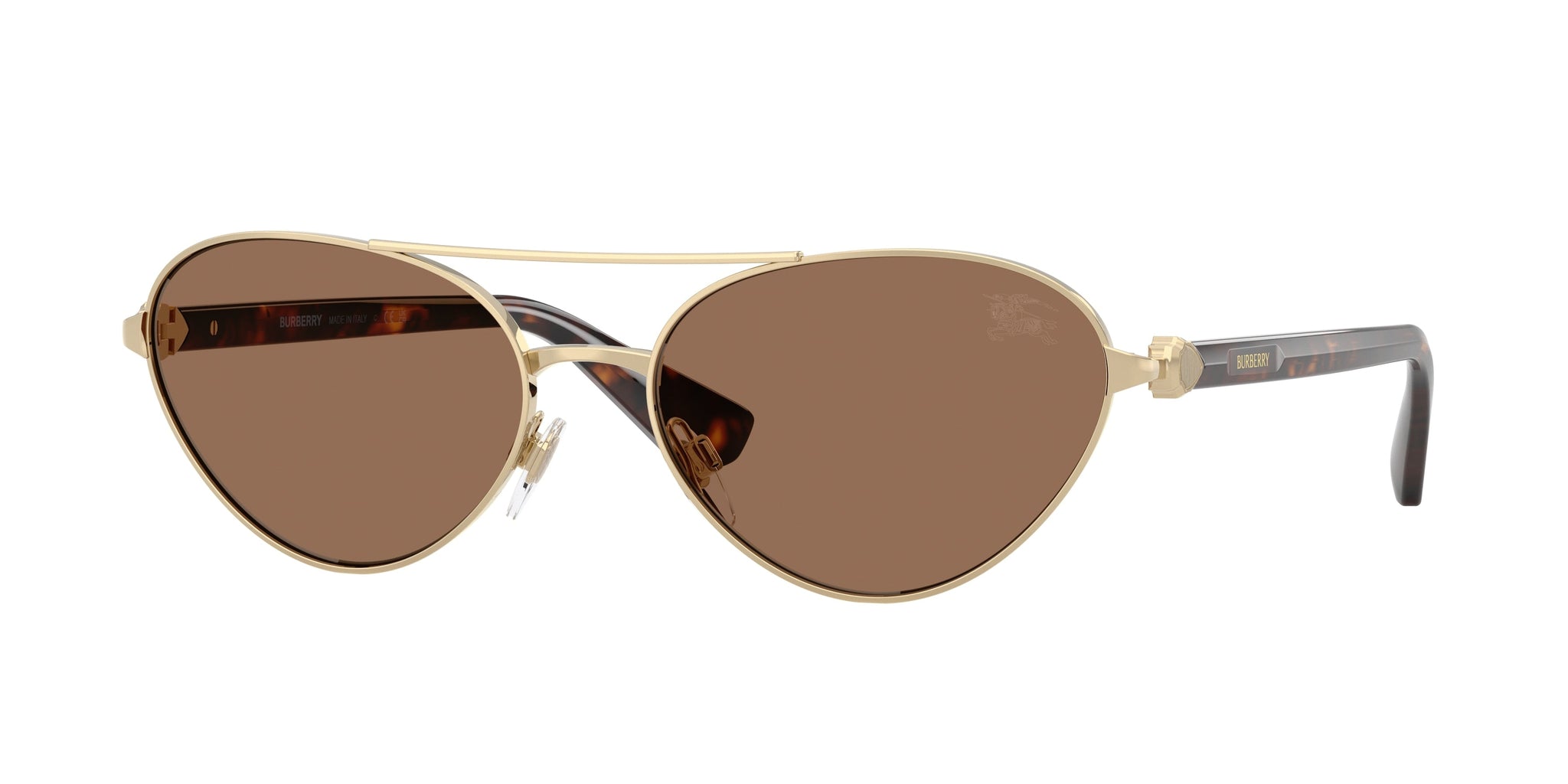 Gafas de sol de mujer 58 mm color dorado