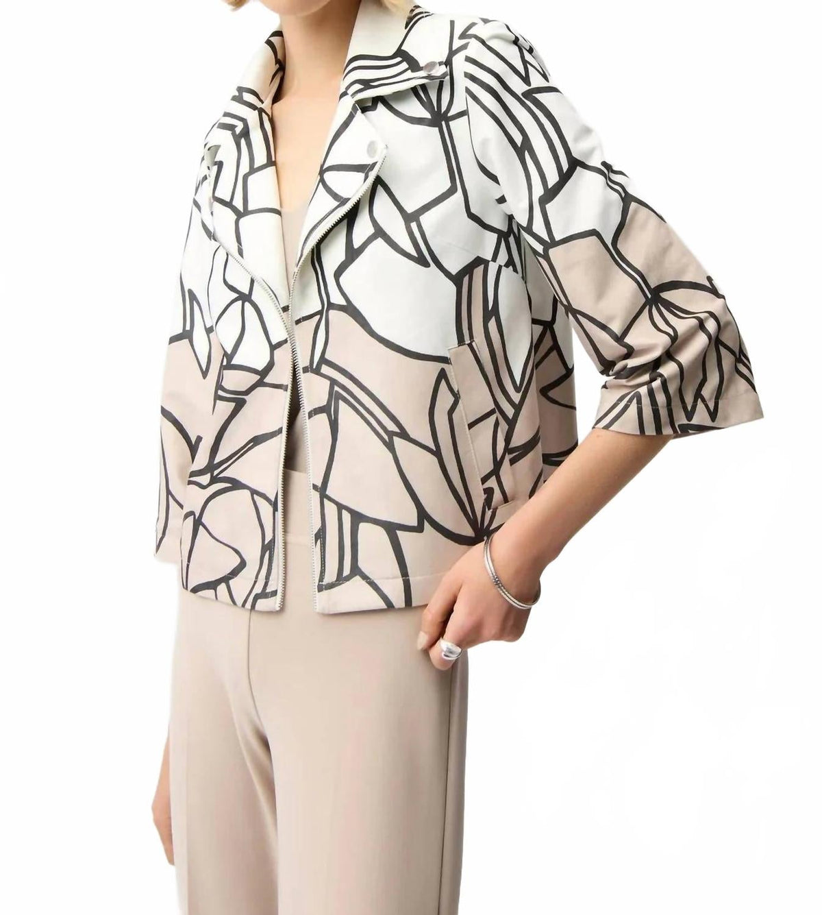 Chaqueta de gamuza sintética