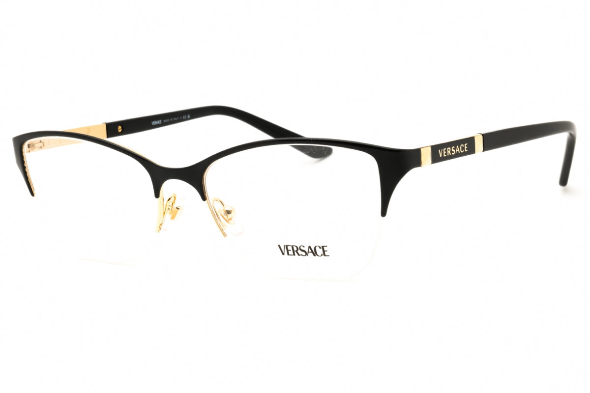 Gafas 53 mm color negro y dorado