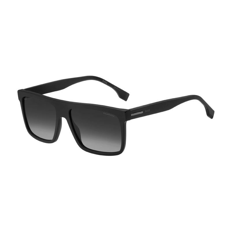 Gafas con lentes polarizados color negro y azul
