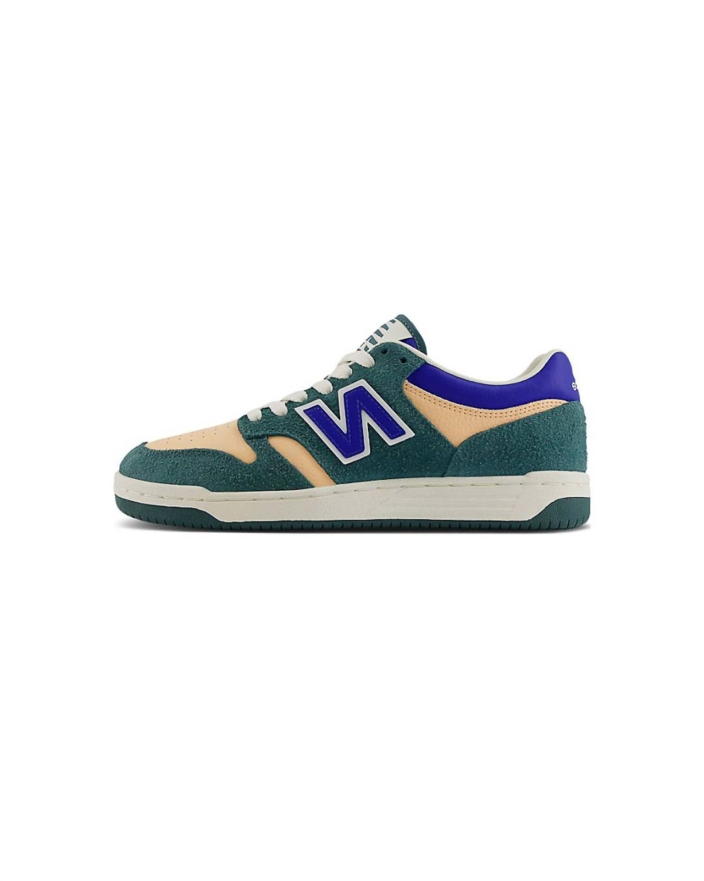 Tenis para niño color verde y naranja