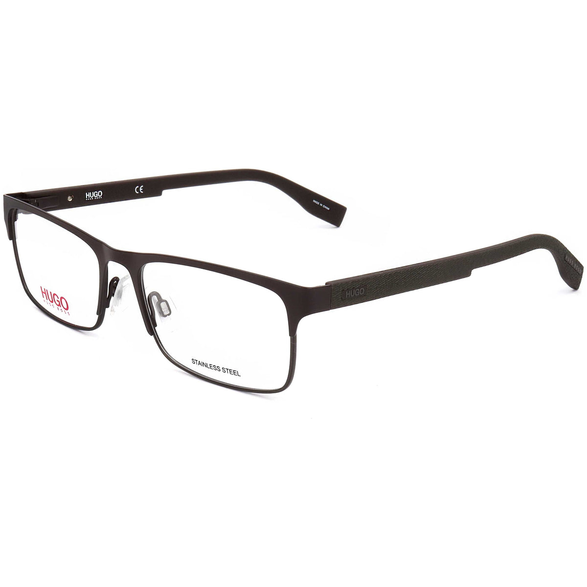 Montura para gafas de hombre 56 mm color café