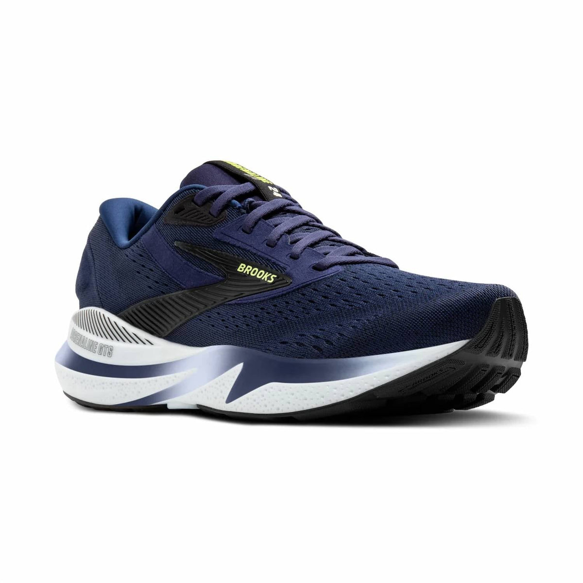 Tenis para correr de hombre color negro y verde