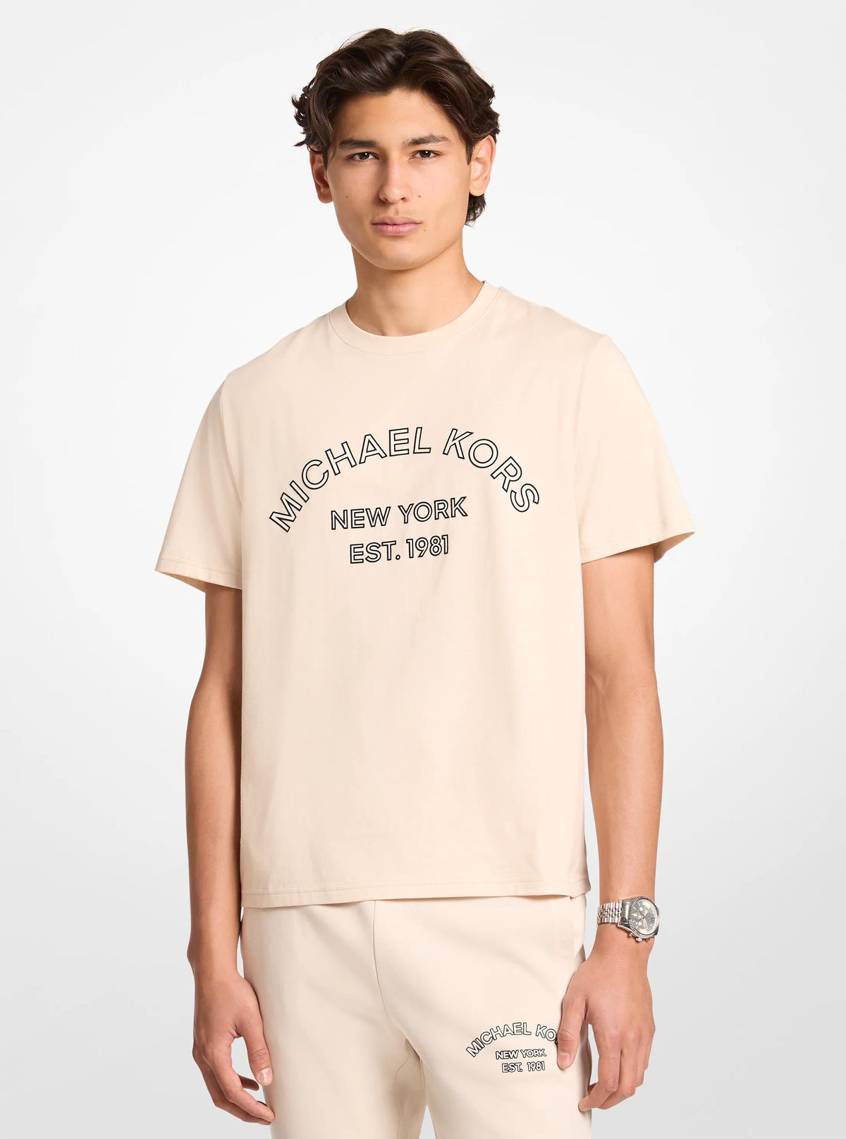 Camiseta de algodón con estampado