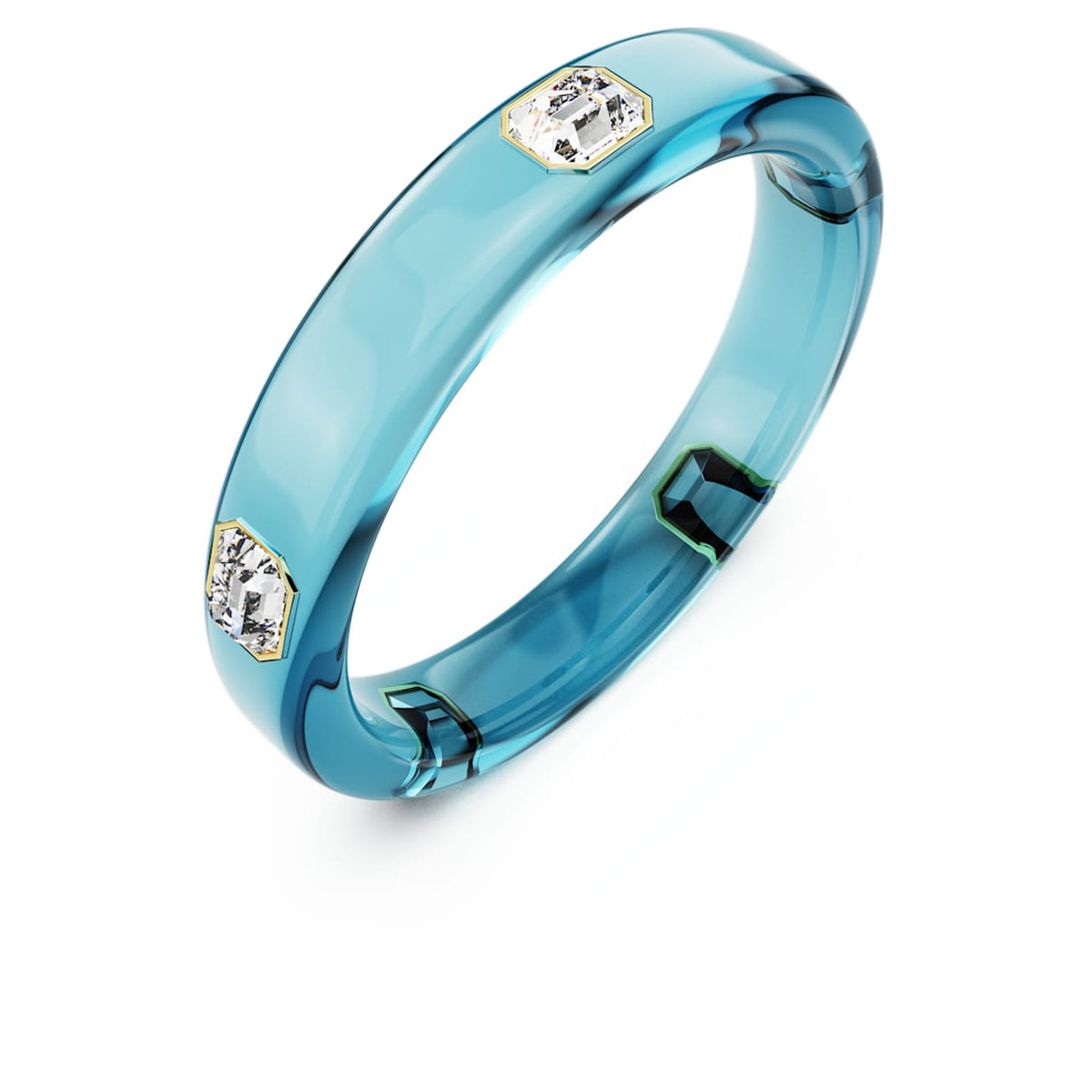Pulsera color azul y dorado
