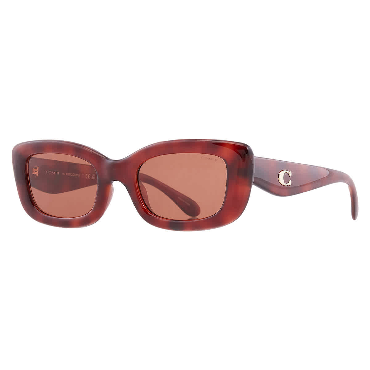Gafas de sol de mujer color café