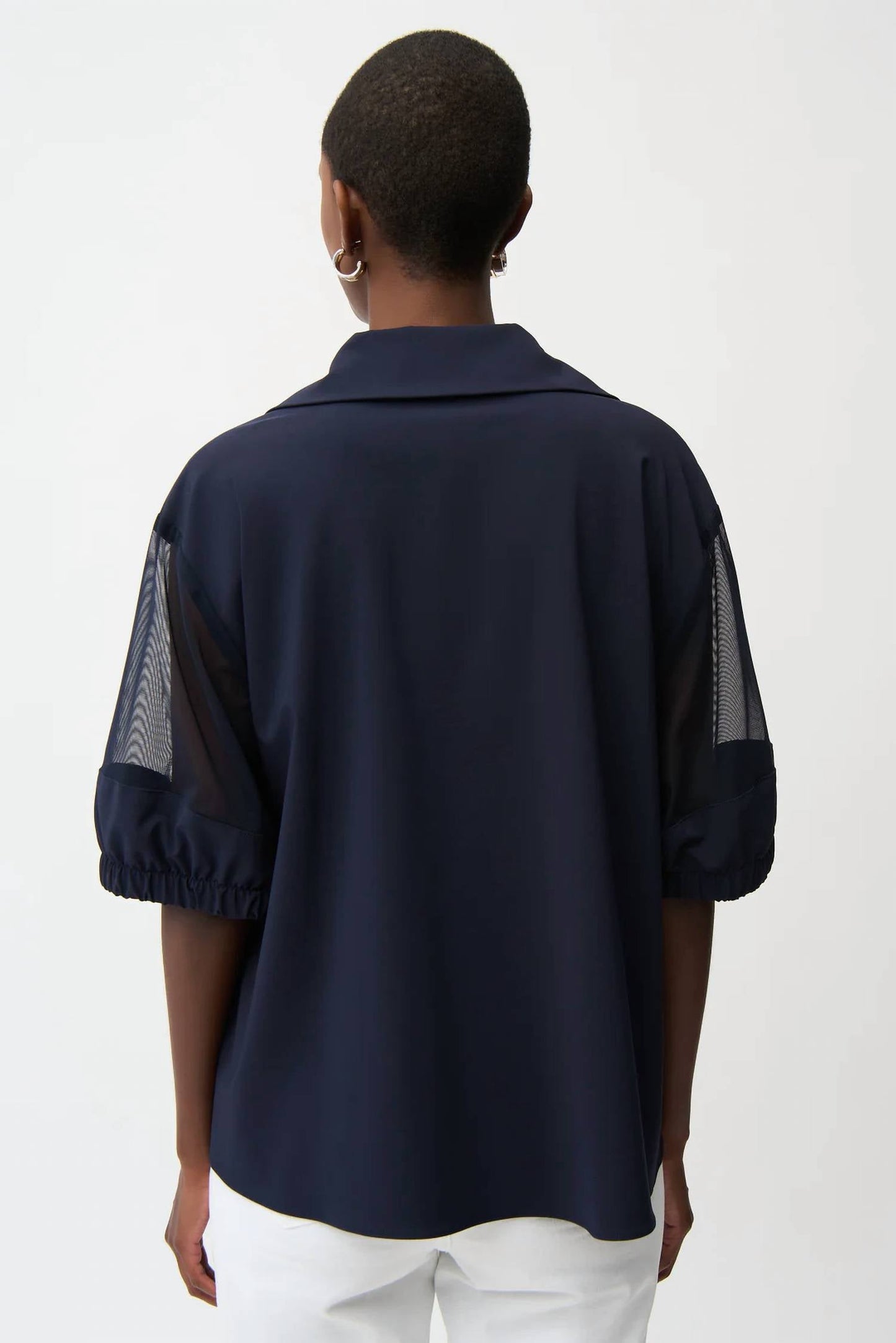 Blusa color azul marino
