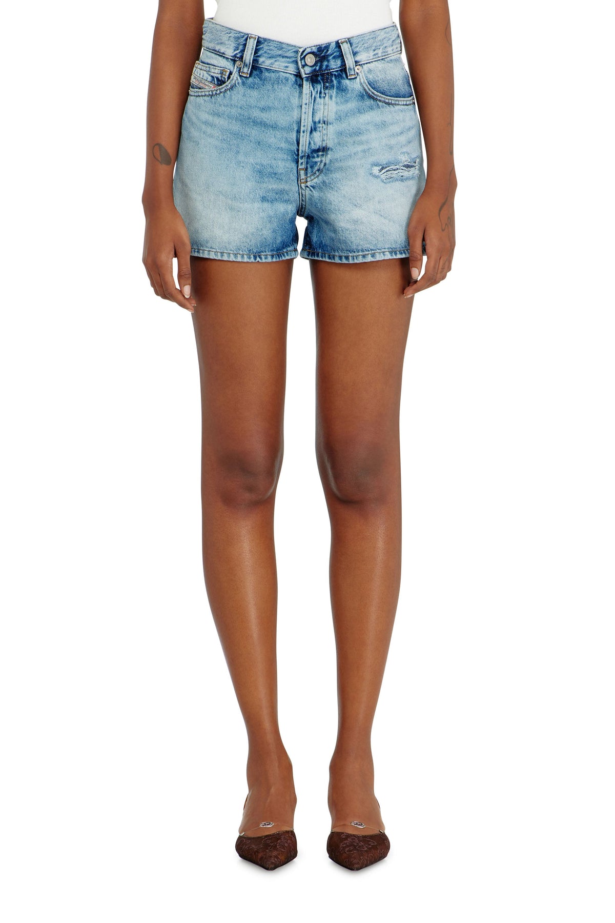 Short de mezclilla