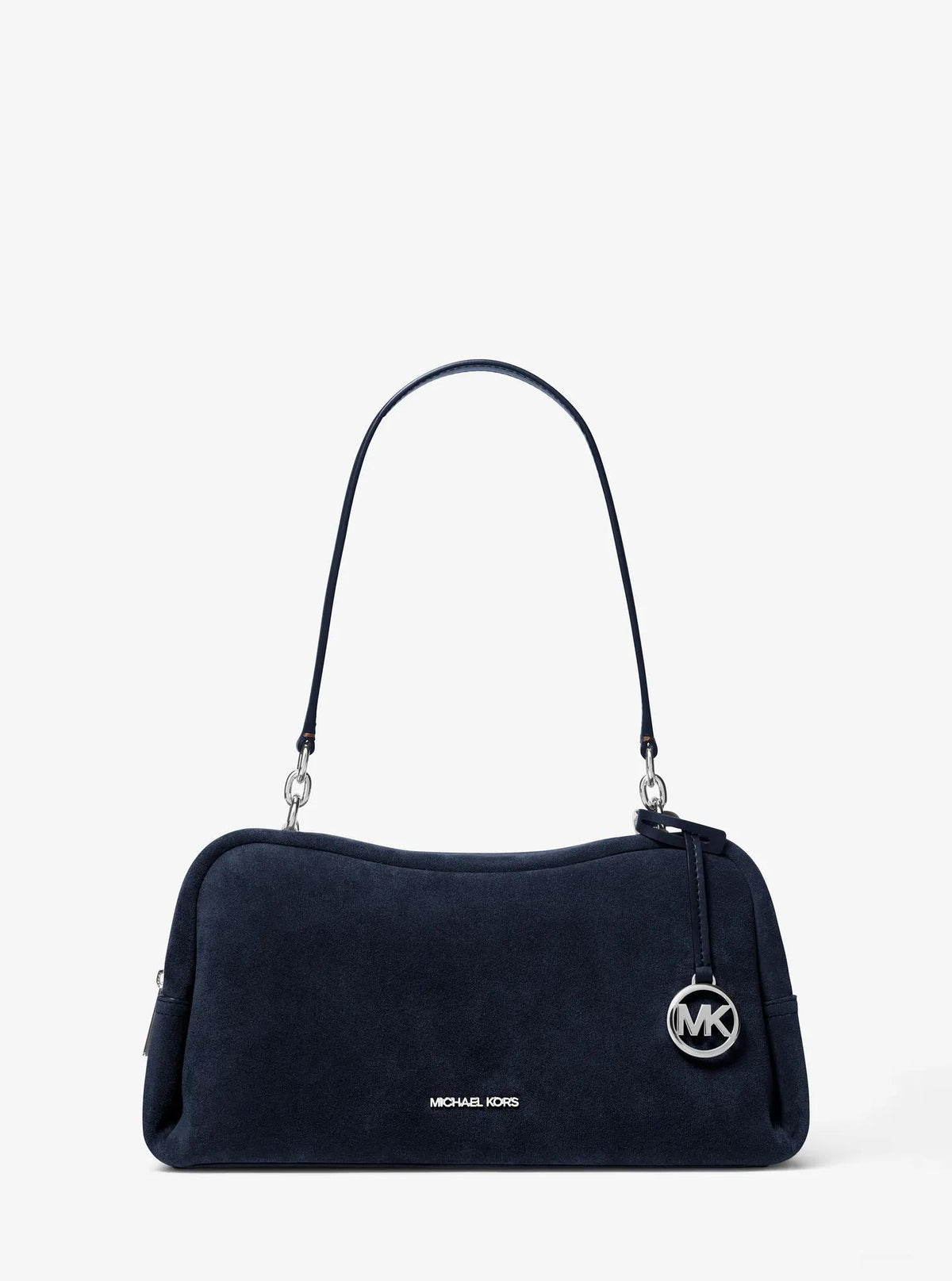 Bolso de hombro de gamuza