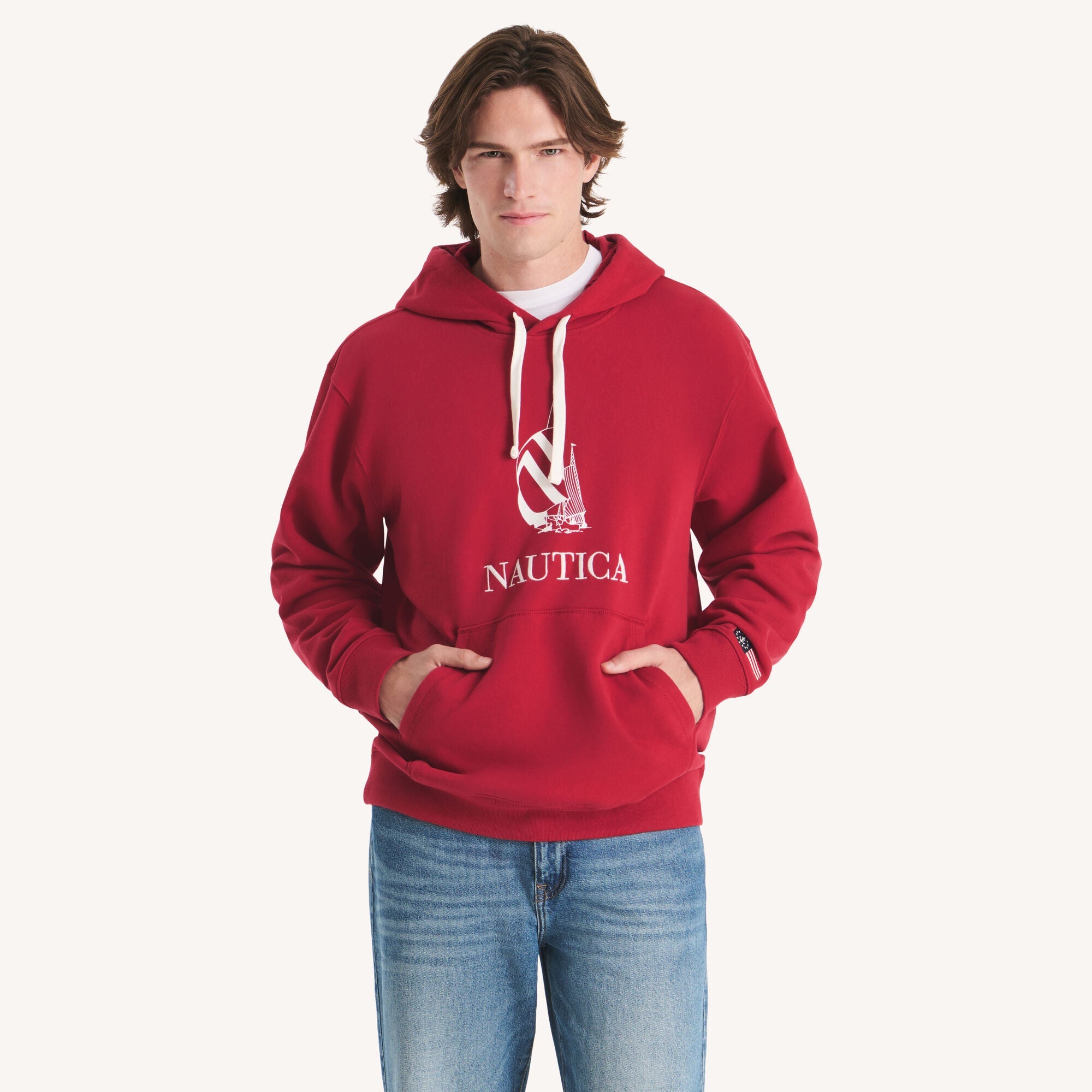 Buzo con capucha de hombre