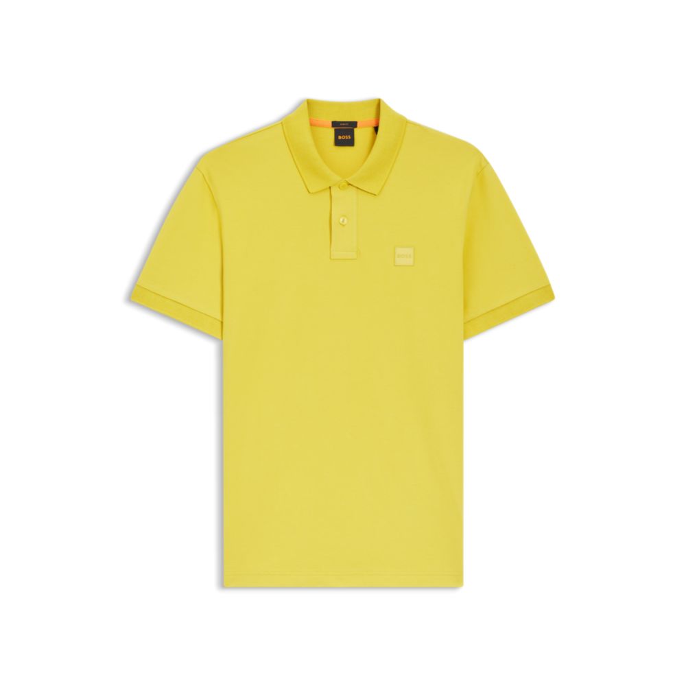 Polo de algodón de corte ajustado