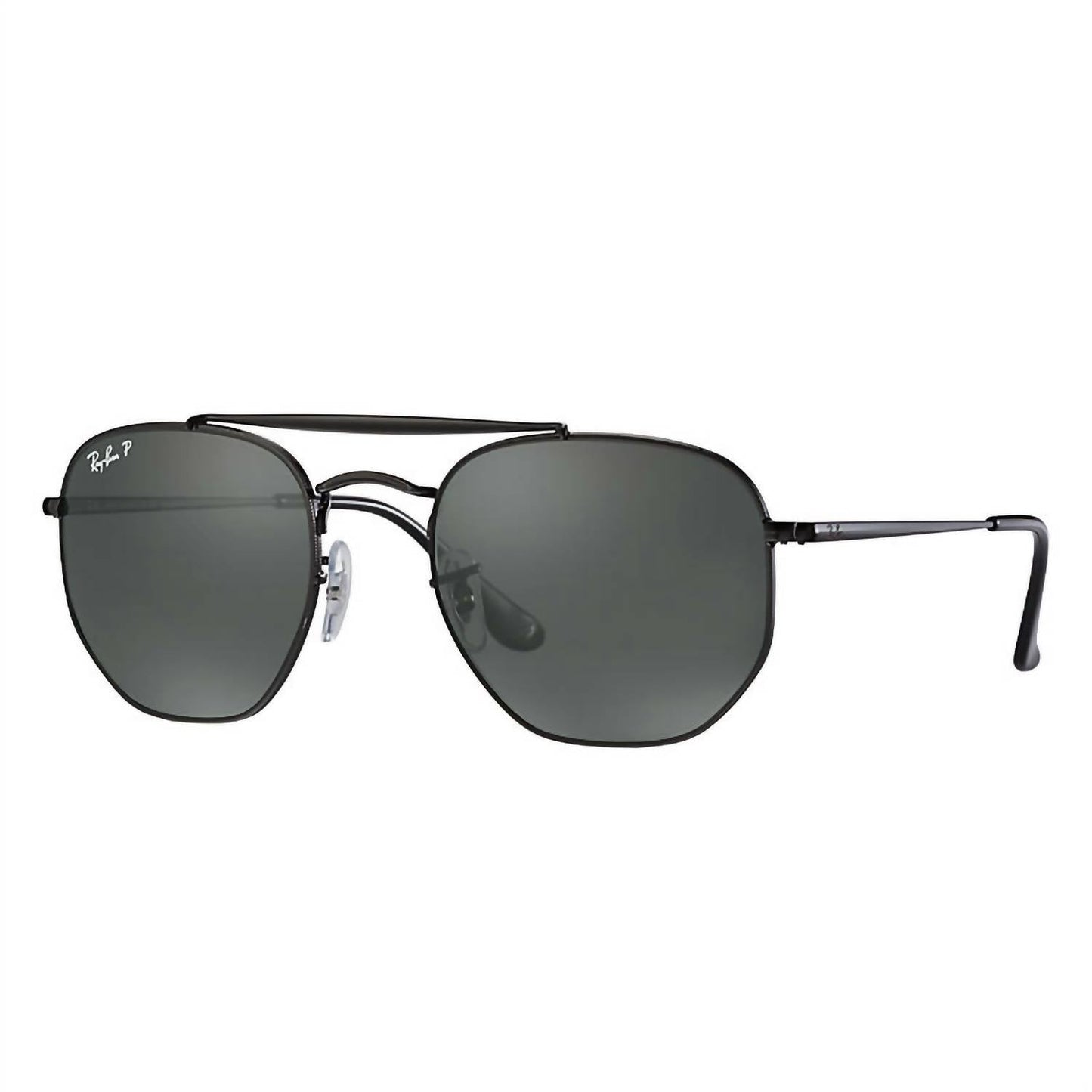 Gafas de sol unisex con lentes polarizados color negro y verde