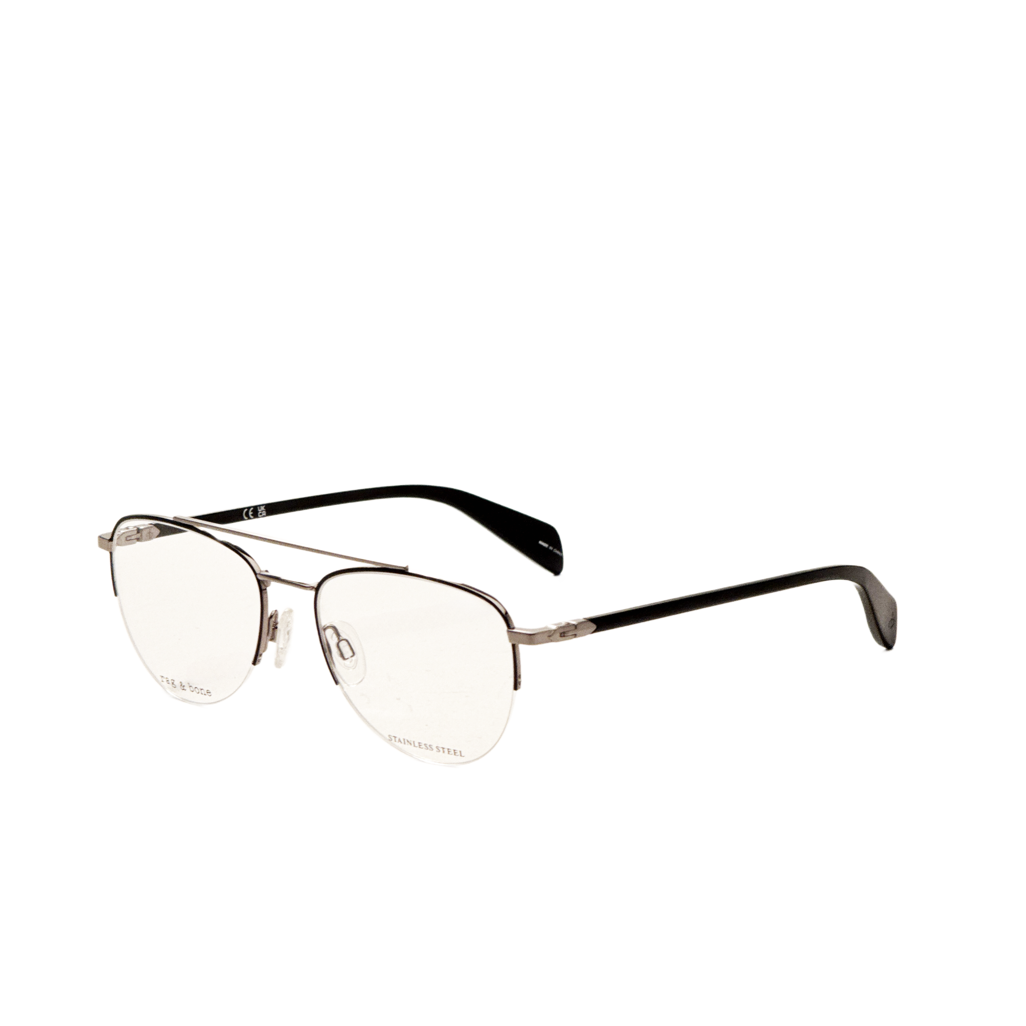 Montura para gafas de hombre 54 mm color negro
