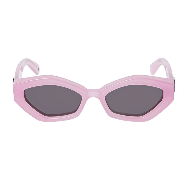 Gafas color gris y rosado