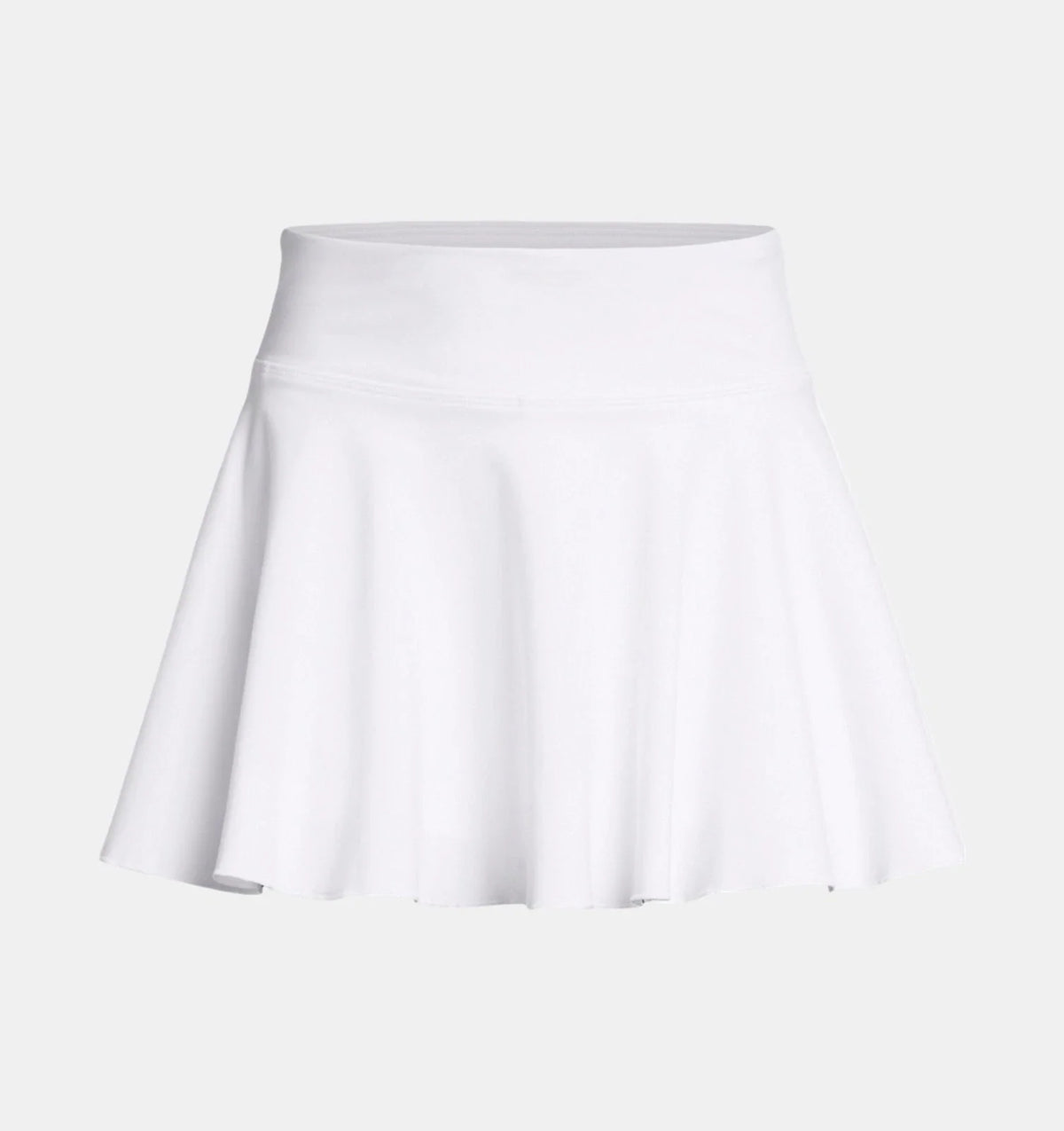 Falda pantalón de mujer con cintura elástica color blanco