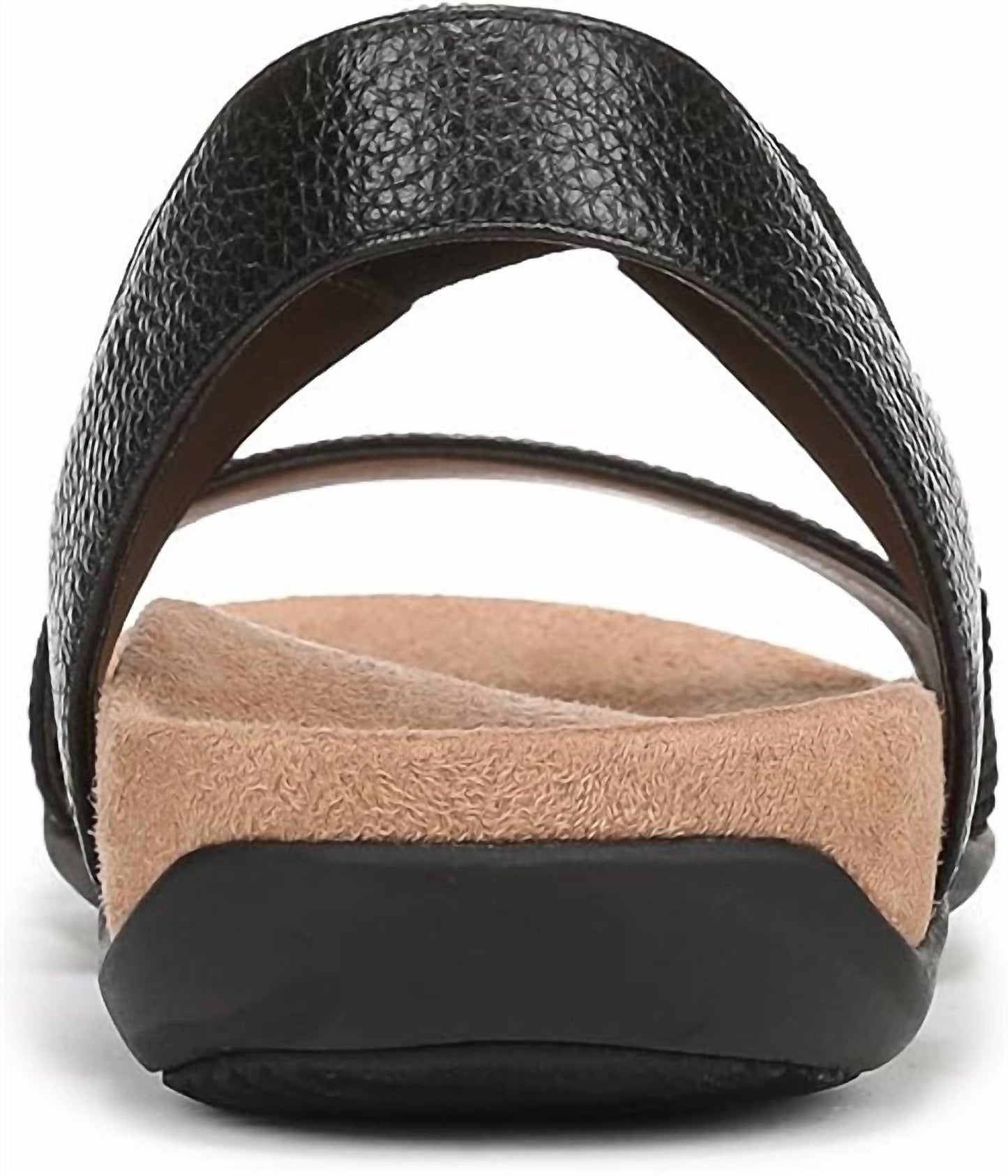 Sandalias de mujer de cuero color negro