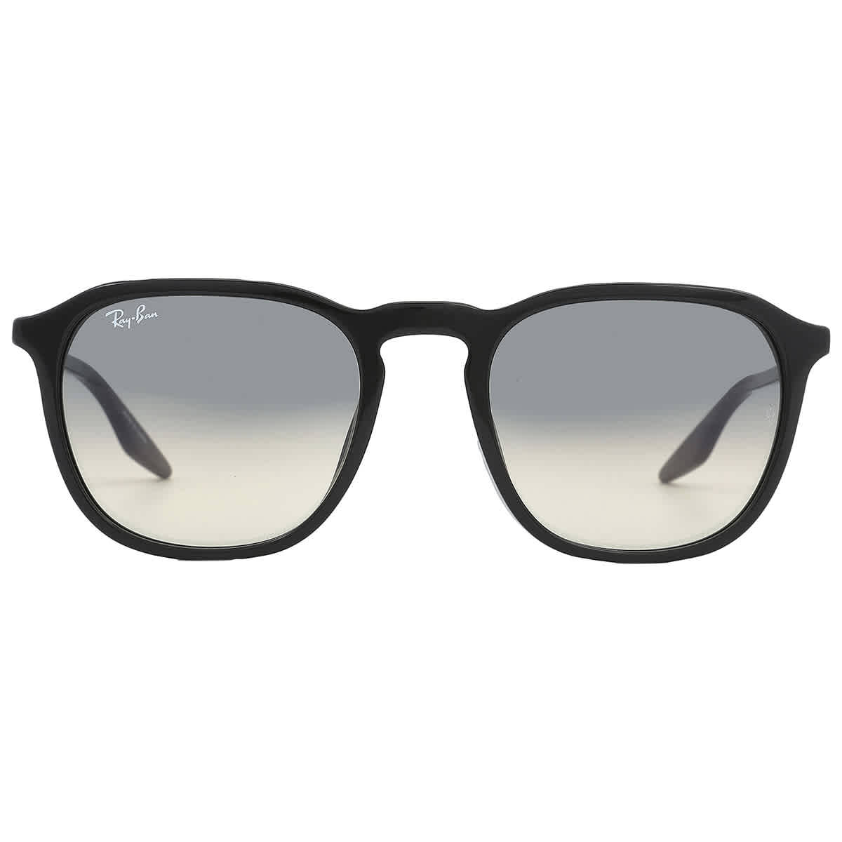 Gafas de sol unisex de montura cuadrada color gris claro