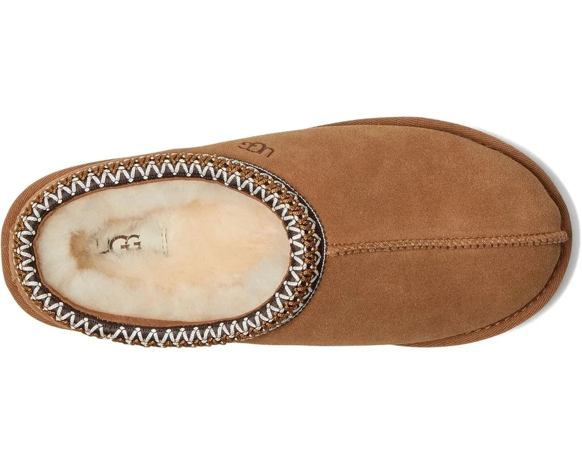 Pantuflas de mujer de gamuza sin cordones