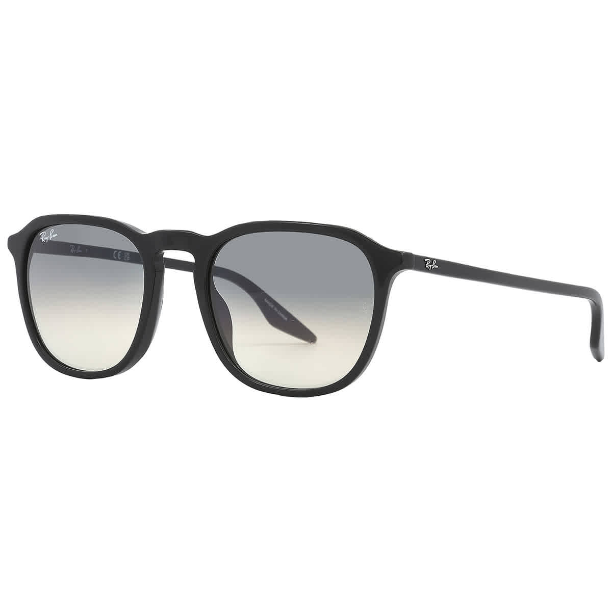 Gafas de sol unisex de montura cuadrada color gris claro