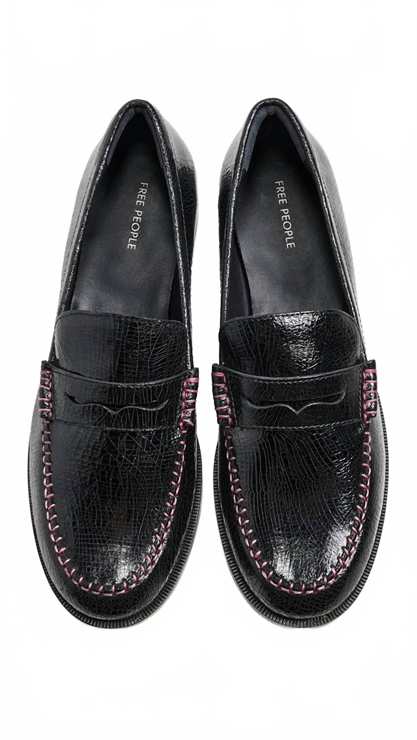 Mocasines de mujer color negro