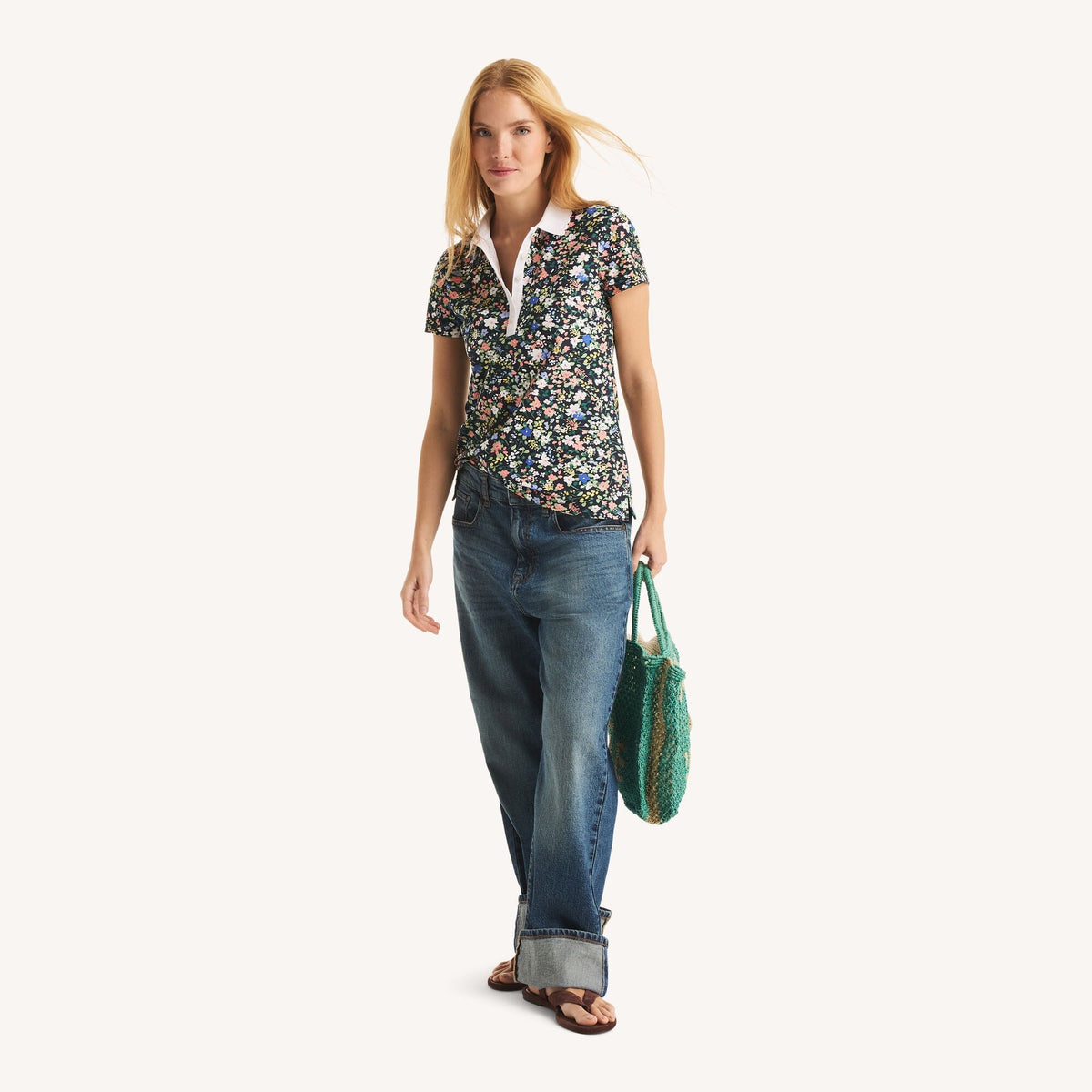 Polo de mujer con estampado