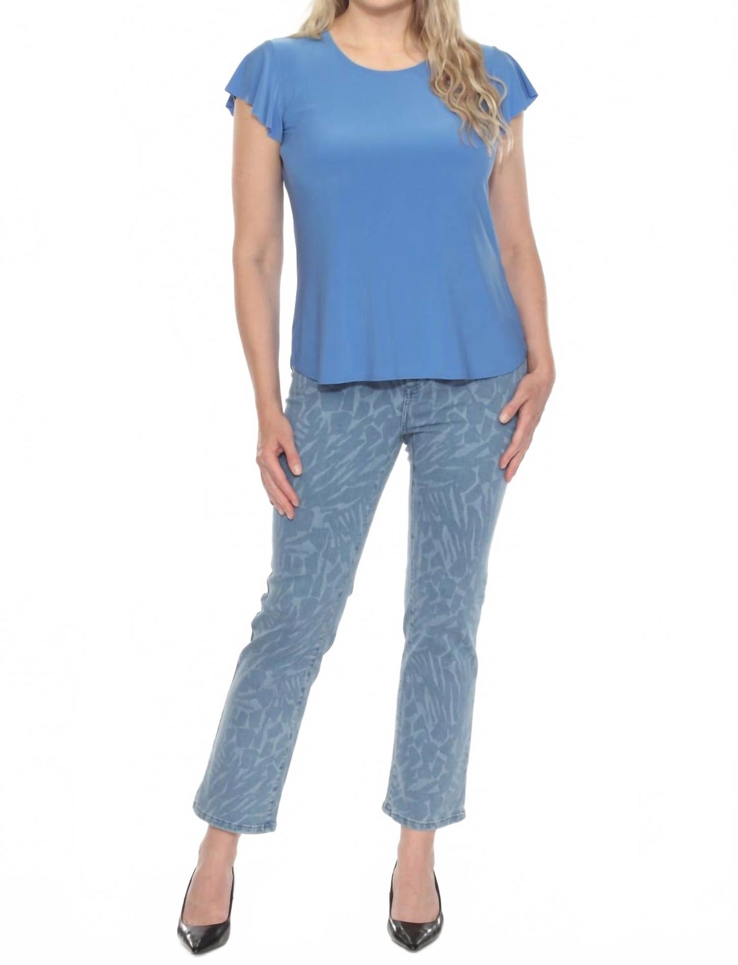 Short color azul