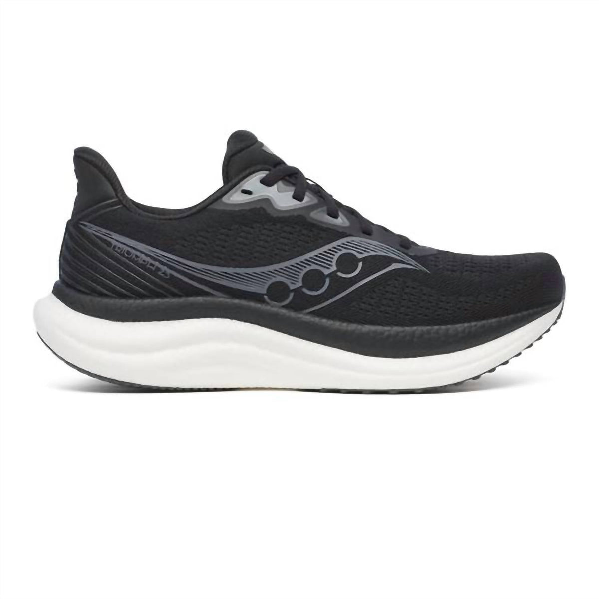 Tenis para correr de hombre color negro y blanco