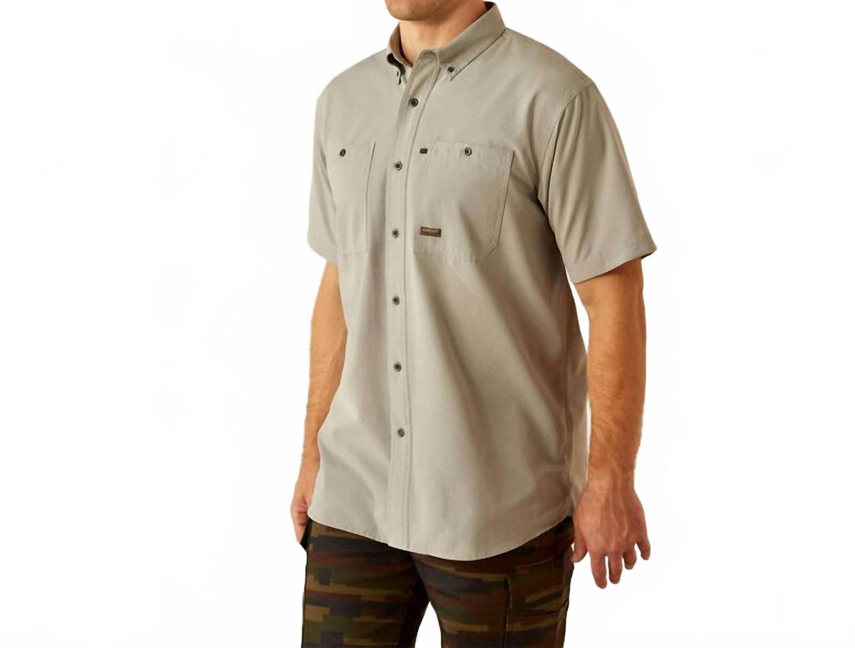 Camisa de hombre de manga corta